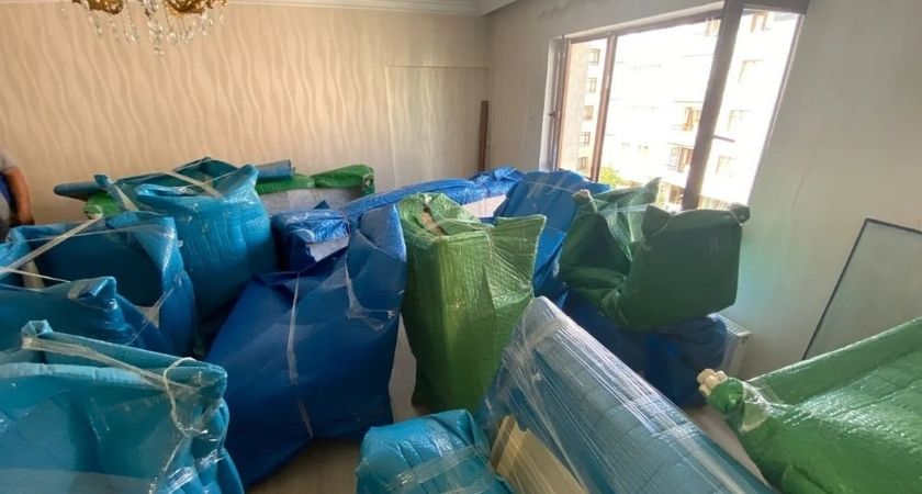 Profesyonel taşıma ekibi